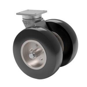Dual Wheel Pneumatic Caster