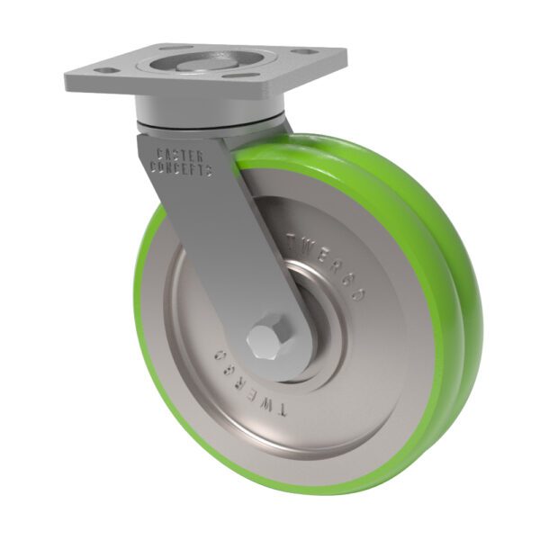 8x2 TWERGO ErgoTread Swivel Caster